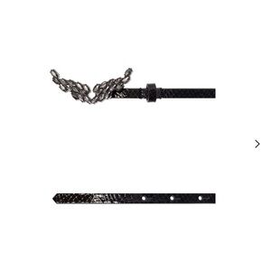 Zadig and Voltaire 
Rock Wings leather belt